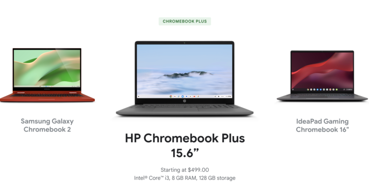 chromebook laptops